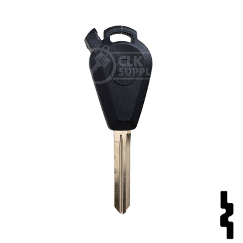 Uncut Transponder Key Blank | Subaru | SUB4-PT, SUB120 Automotive Key LockVoy