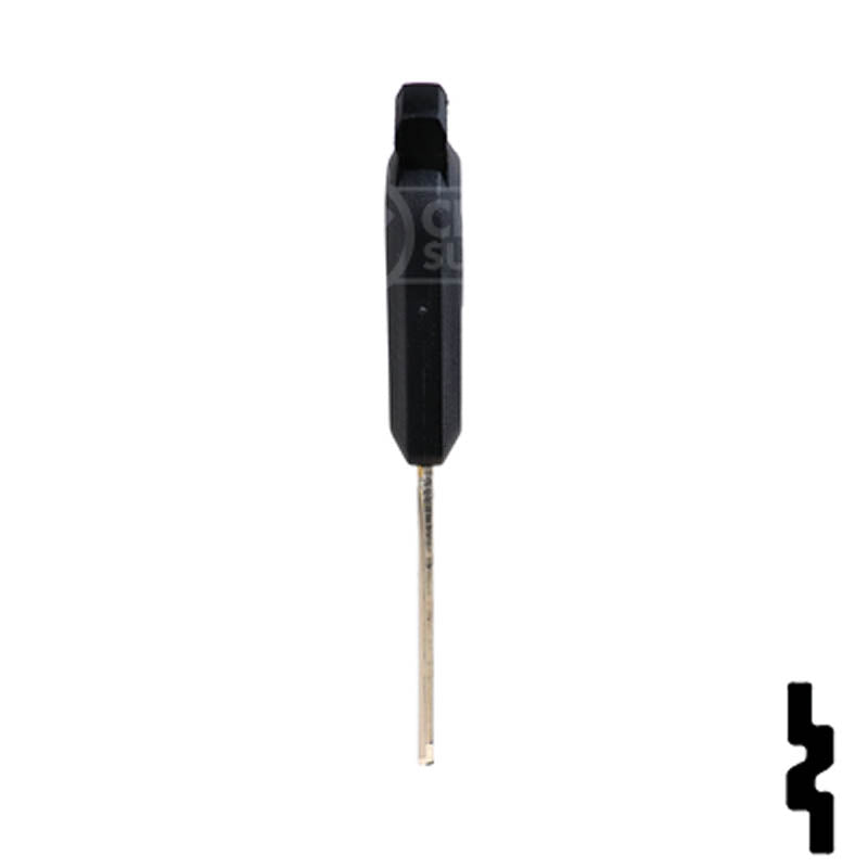 Uncut Transponder Key Blank | Subaru | SUB4-PT, SUB120 Automotive Key LockVoy