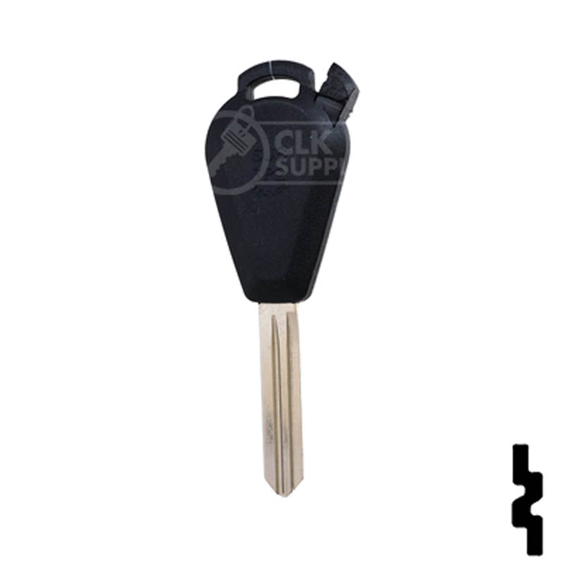 Uncut Transponder Key Blank | Subaru | SUB4-PT, SUB120 Automotive Key LockVoy