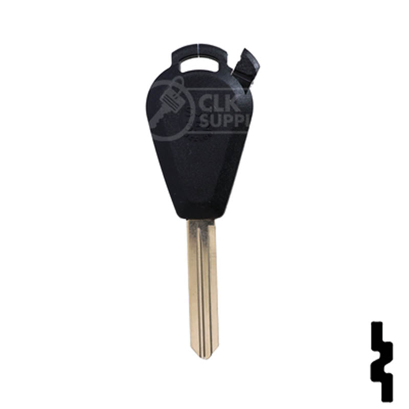 Uncut Transponder Key Blank | Subaru | SUB4-PT, SUB120 Automotive Key LockVoy