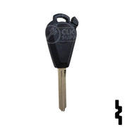 Uncut Transponder Key Blank | Subaru | SUB4-PT, SUB120 Automotive Key LockVoy