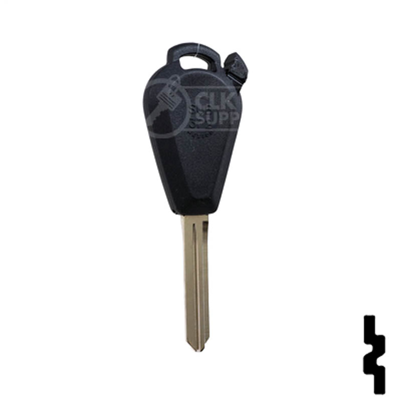 Uncut Transponder Key Blank | Subaru | SUB4-PT, SUB120 Automotive Key LockVoy