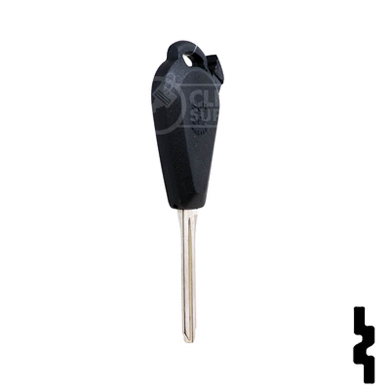 Uncut Transponder Key Blank | Subaru | SUB4-PT, SUB120 Automotive Key LockVoy