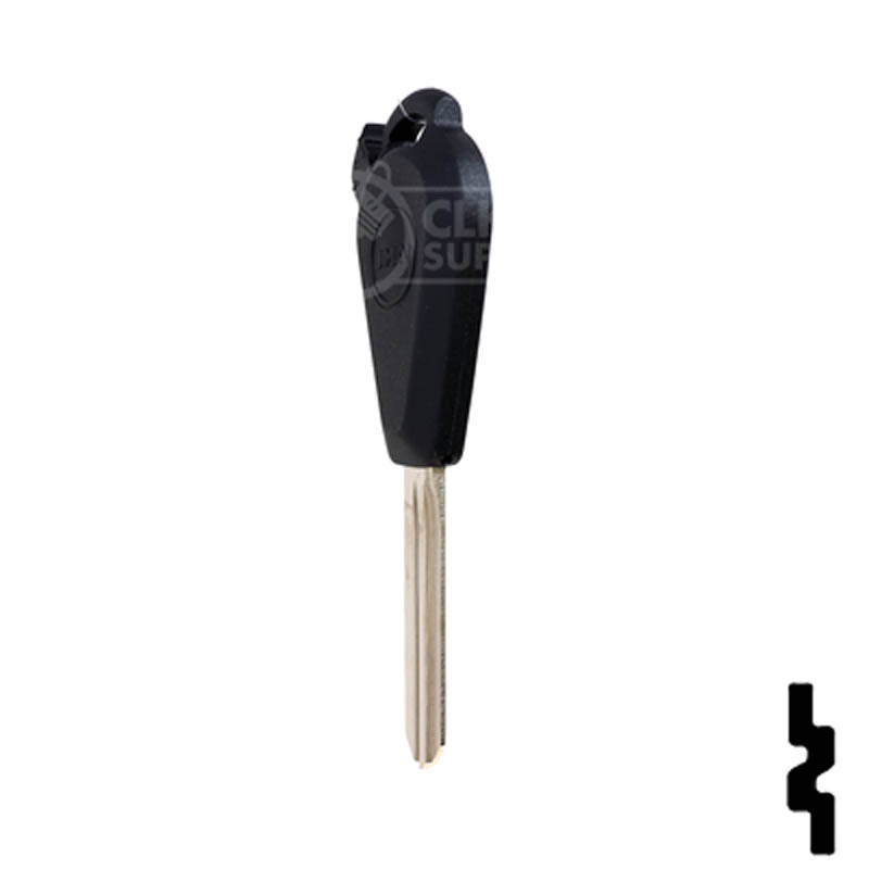 Uncut Transponder Key Blank | Subaru | SUB4-PT, SUB120 Automotive Key LockVoy