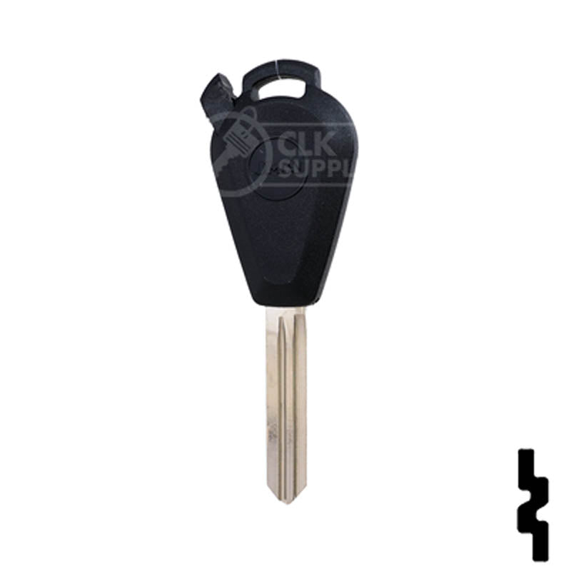 Uncut Transponder Key Blank | Subaru | SUB4-PT, SUB120 Automotive Key LockVoy