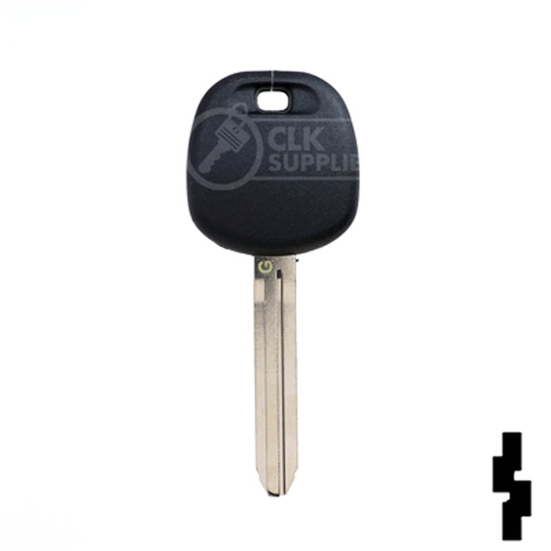 Uncut Transponder Key Blank | Toyota | G Chip (TOY44G) Automotive Key LockVoy