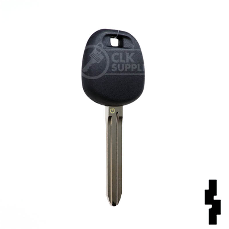 Uncut Transponder Key Blank | Toyota | G Chip (TOY44G) Automotive Key LockVoy