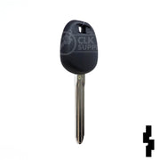 Uncut Transponder Key Blank | Toyota | G Chip (TOY44G) Automotive Key LockVoy