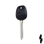 Uncut Transponder Key Blank | Toyota | G Chip (TOY44G) Automotive Key LockVoy