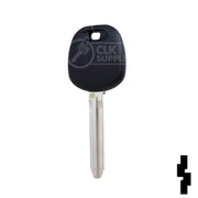 Uncut Transponder Key Blank | Toyota | G Chip (TOY44G) Automotive Key LockVoy