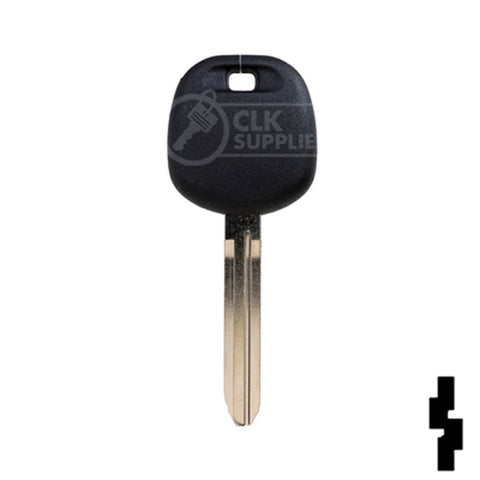 Uncut Transponder Key Blank | Toyota | TOY43AT4 , 5910834 Automotive Key LockVoy