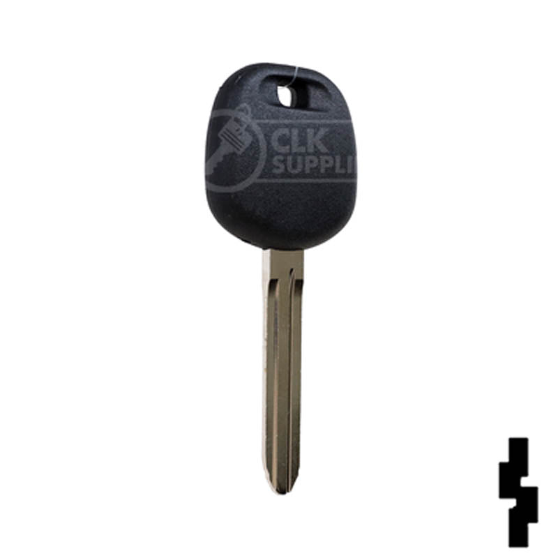Uncut Transponder Key Blank | Toyota | TOY43AT4 , 5910834 Automotive Key LockVoy