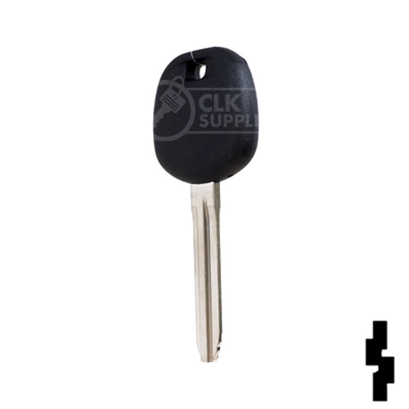 Uncut Transponder Key Blank | Toyota | TOY43AT4 , 5910834 Automotive Key LockVoy