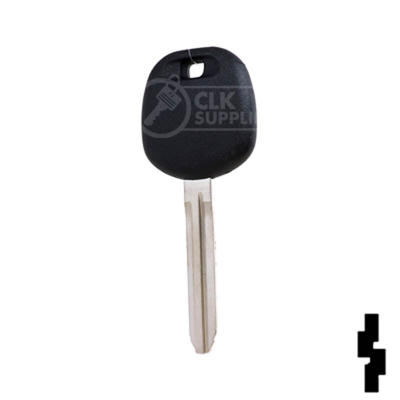 Uncut Transponder Key Blank | Toyota | TOY43AT4 , 5910834 Automotive Key LockVoy