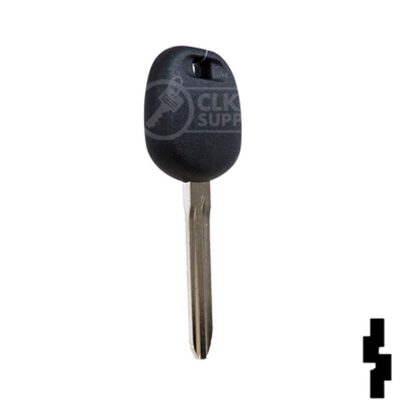 Uncut Transponder Key Blank | Toyota | TOY43AT4 , 5910834 Automotive Key LockVoy