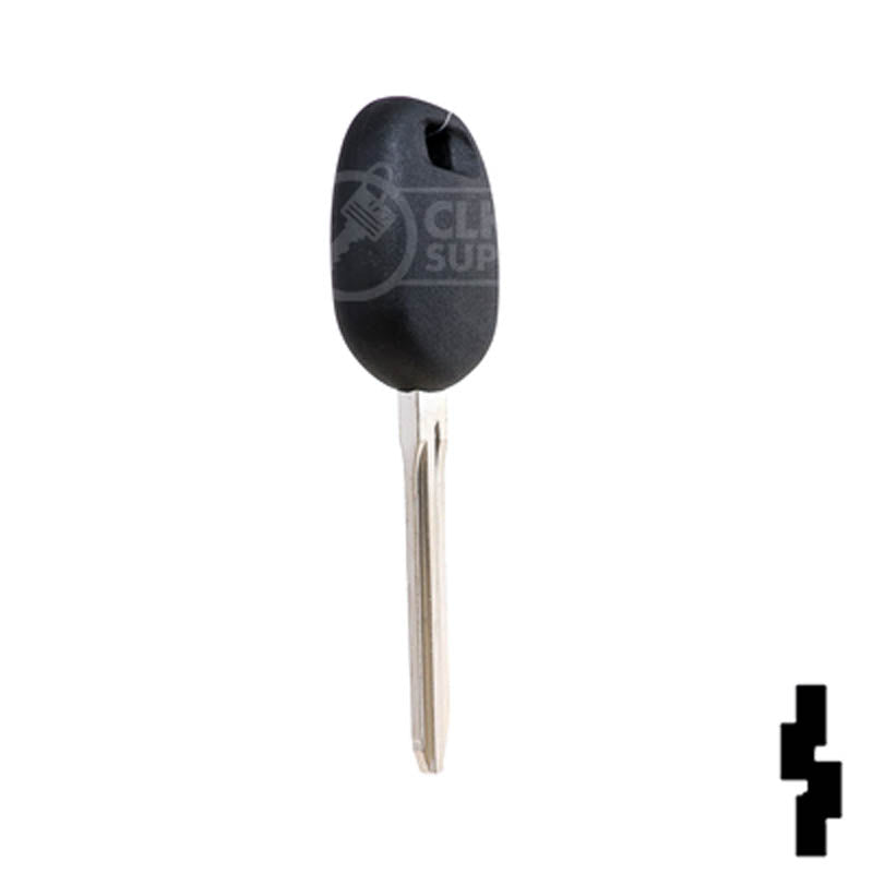 Uncut Transponder Key Blank | Toyota | TOY43AT4 , 5910834 Automotive Key LockVoy