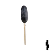 Uncut Transponder Key Blank | Toyota | TOY43AT4 , 5910834 Automotive Key LockVoy