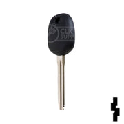 Uncut Transponder Key Blank | Toyota | TOY43AT4 , 5910834 Automotive Key LockVoy