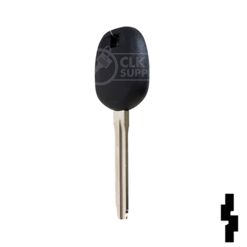 Uncut Transponder Key Blank | Toyota | TOY43AT4 , 5910834 Automotive Key LockVoy