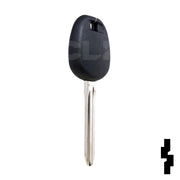 Uncut Transponder Key Blank | Toyota | TOY44D-PT, 5910834 Automotive Key LockVoy