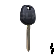 Uncut Transponder Key Blank | Toyota | TOY44D-PT, 5910834 Automotive Key LockVoy