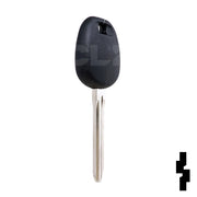 Uncut Transponder Key Blank | Toyota | TOY44D-PT, 5910834 Automotive Key LockVoy