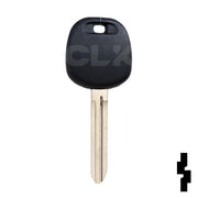 Uncut Transponder Key Blank | Toyota | TOY44D-PT, 5910834 Automotive Key LockVoy