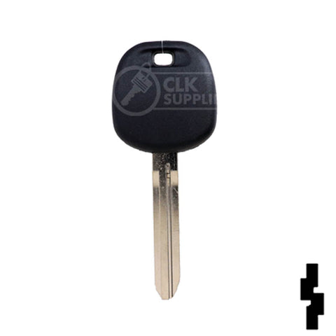 Uncut Transponder Key Blank | Toyota | TOY44D-PT, 5910834 Automotive Key LockVoy