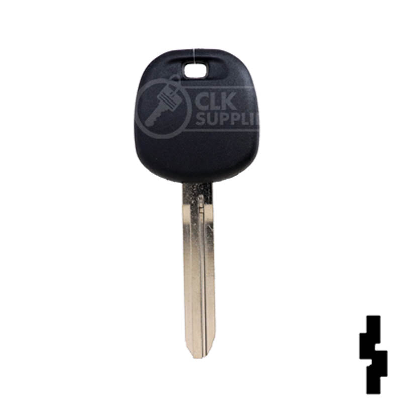 Uncut Transponder Key Blank | Toyota | TOY44D-PT, 5910834 Automotive Key LockVoy