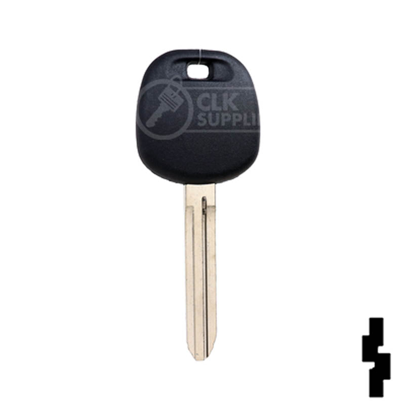 Uncut Transponder Key Blank | Toyota | TOY44D-PT, 5910834 Automotive Key LockVoy