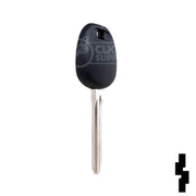 Uncut Transponder Key Blank | Toyota | TOY44D-PT, 5910834 Automotive Key LockVoy