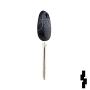Uncut Transponder Key Blank | Toyota | TOY44D-PT, 5910834 Automotive Key LockVoy