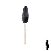 Uncut Transponder Key Blank | Toyota | TOY44D-PT, 5910834 Automotive Key LockVoy
