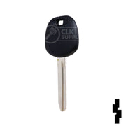 Uncut Transponder Key Blank | Toyota | TOY44D-PT, 5910834 Automotive Key LockVoy