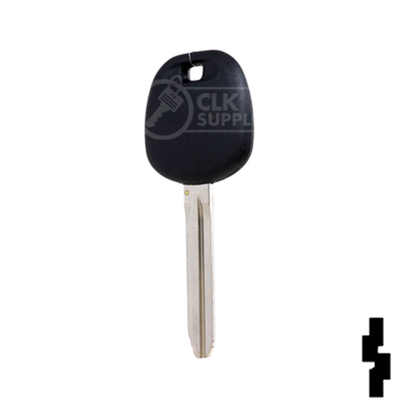 Uncut Transponder Key Blank | Toyota | TOY44D-PT, 5910834 Automotive Key LockVoy