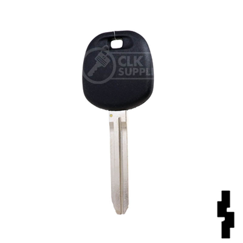 Uncut Transponder Key Blank | Toyota | TOY44D-PT, 5910834 Automotive Key LockVoy