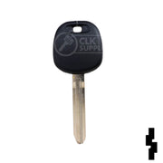 Uncut Transponder Key Blank | Toyota | TOY44D-PT, 5910834 Automotive Key LockVoy