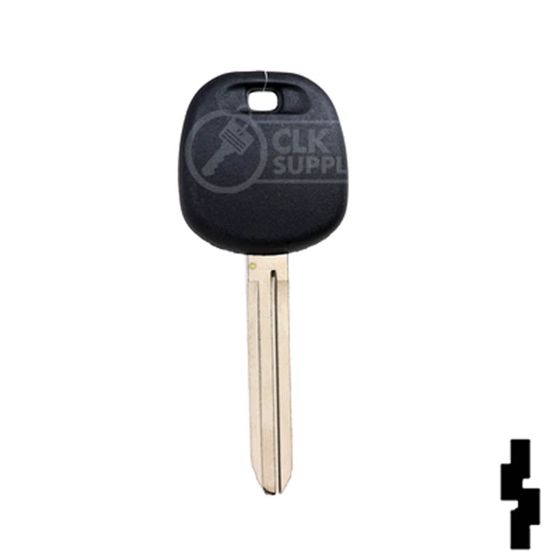 Uncut Transponder Key Blank | Toyota | TOY44D-PT, 5910834 Automotive Key LockVoy