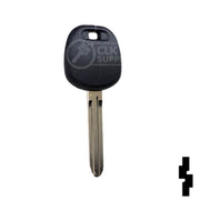 Uncut Transponder Key Blank | Toyota | TOY44D-PT, 5910834 Automotive Key LockVoy
