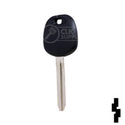 Uncut Transponder Key Blank | Toyota | TOY44D-PT, 5910834 Automotive Key LockVoy