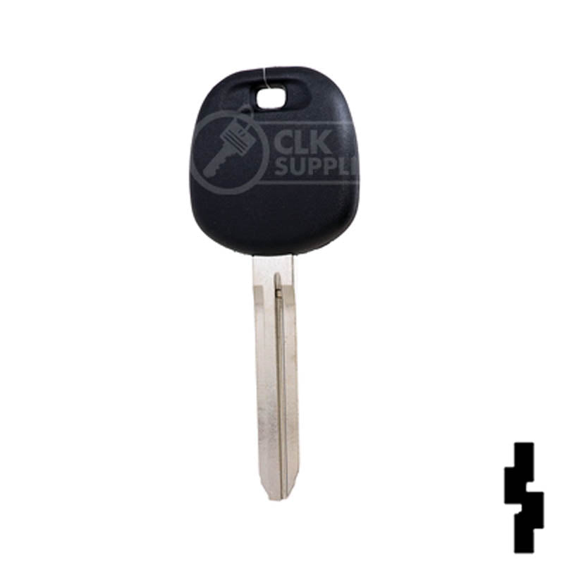 Uncut Transponder Key Blank | Toyota | TOY44D-PT, 5910834 Automotive Key LockVoy