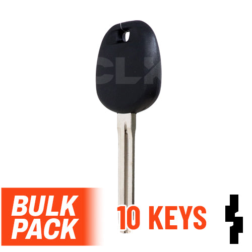Uncut Transponder Key Blank | Toyota | TOY44D-PT, 5910834 Pack of 10 Automotive Key LockVoy