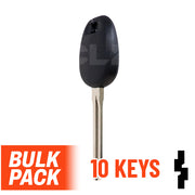 Uncut Transponder Key Blank | Toyota | TOY44D-PT, 5910834 Pack of 10 Automotive Key LockVoy