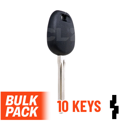 Uncut Transponder Key Blank | Toyota | TOY44D-PT, 5910834 Pack of 10 Automotive Key LockVoy