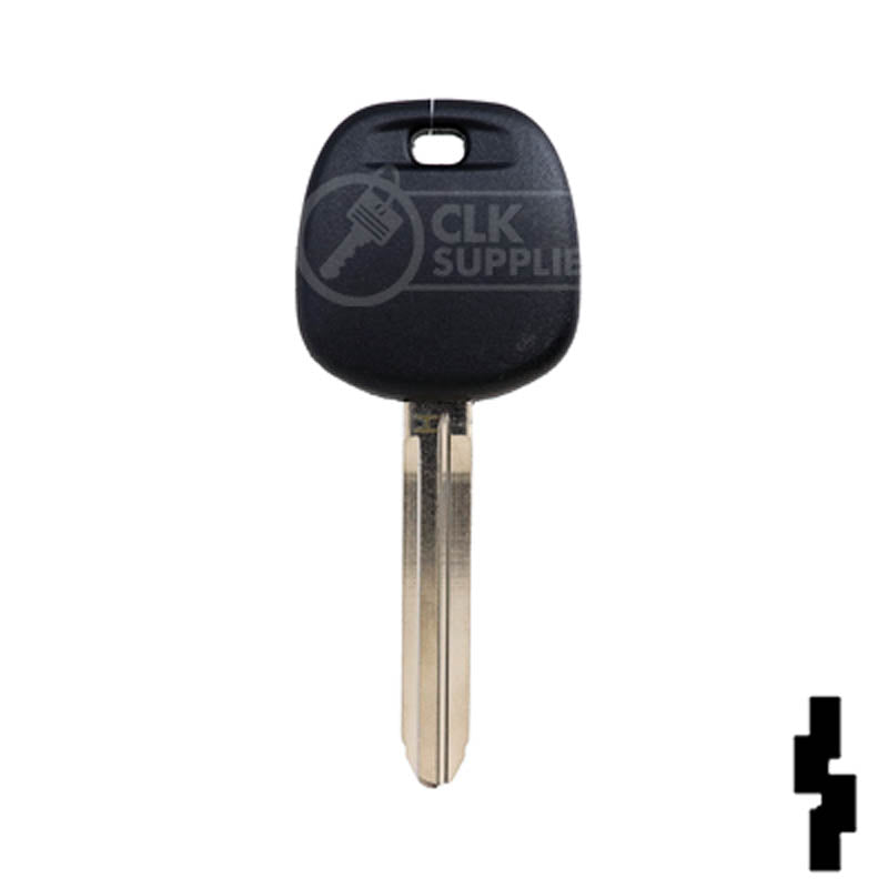 Uncut Transponder Key Blank | Toyota | TOY44H Automotive Key JMA USA