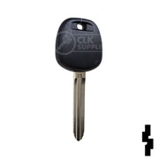 Uncut Transponder Key Blank | Toyota | TOY44H Automotive Key JMA USA