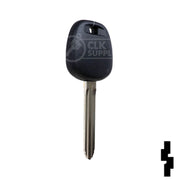 Uncut Transponder Key Blank | Toyota | TOY44H Automotive Key JMA USA