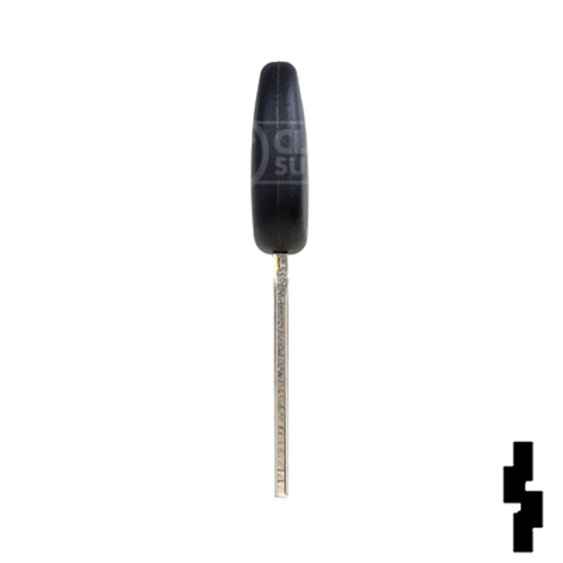 Uncut Transponder Key Blank | Toyota | TOY44H Automotive Key JMA USA