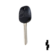 Uncut Transponder Key Blank | Toyota | TOY44H Automotive Key JMA USA