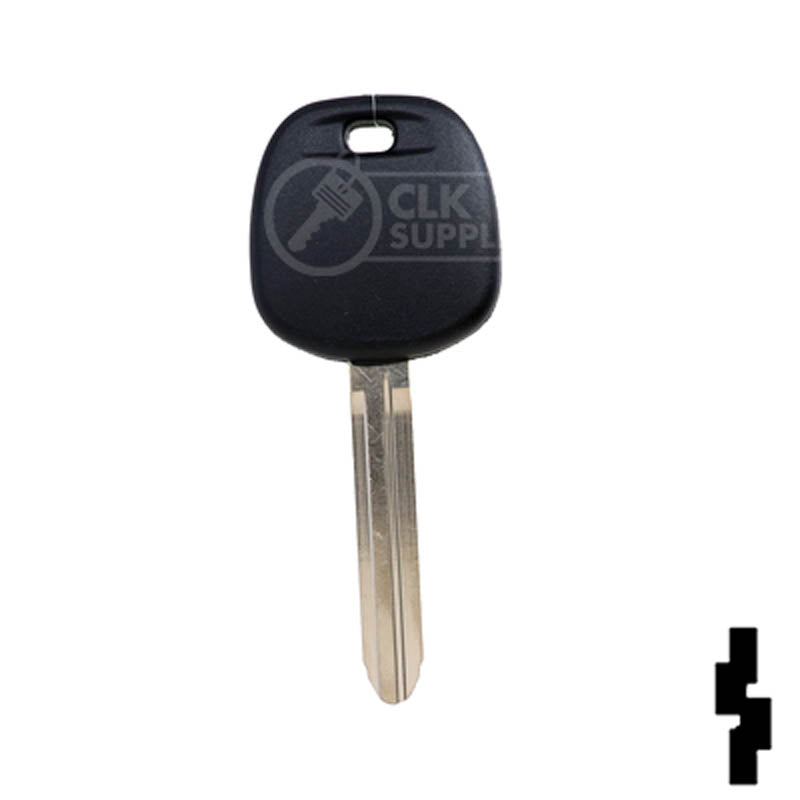 Uncut Transponder Key Blank | Toyota | TOY44H Automotive Key JMA USA
